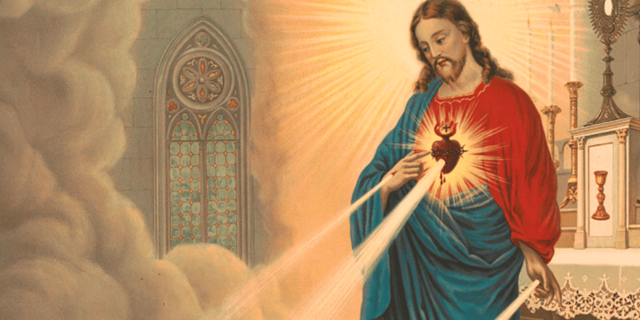 Del Sagrado Corazón de Jesús emerge todo bien