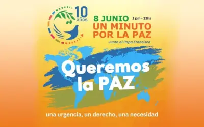 “Un minuto por la paz” junto al Papa Francisco