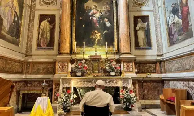 Oración del Papa Francisco en el día de Santa Mónica