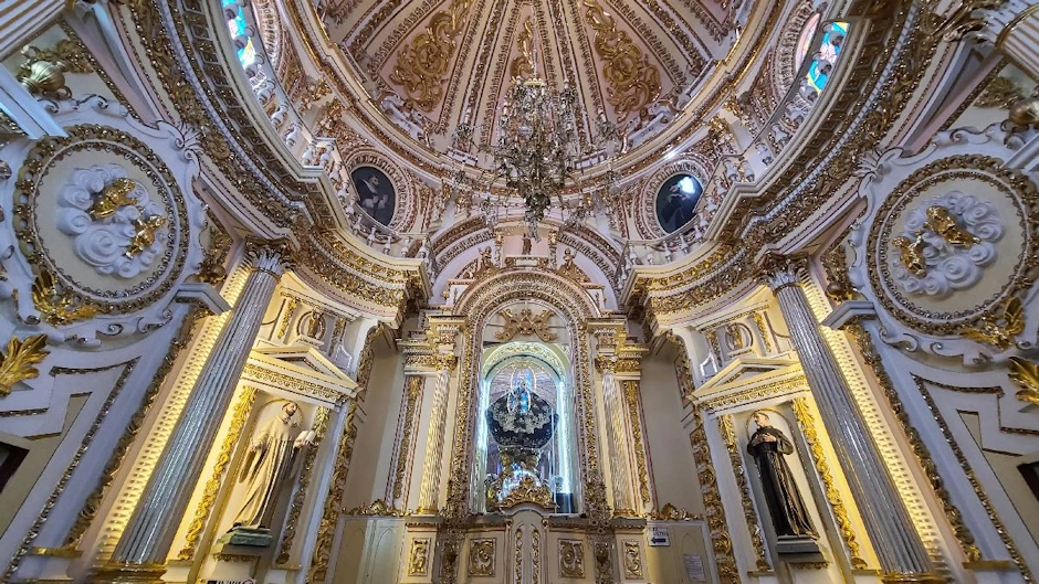 El santuario de la Virgen de los Remedios es un devocional mexicano