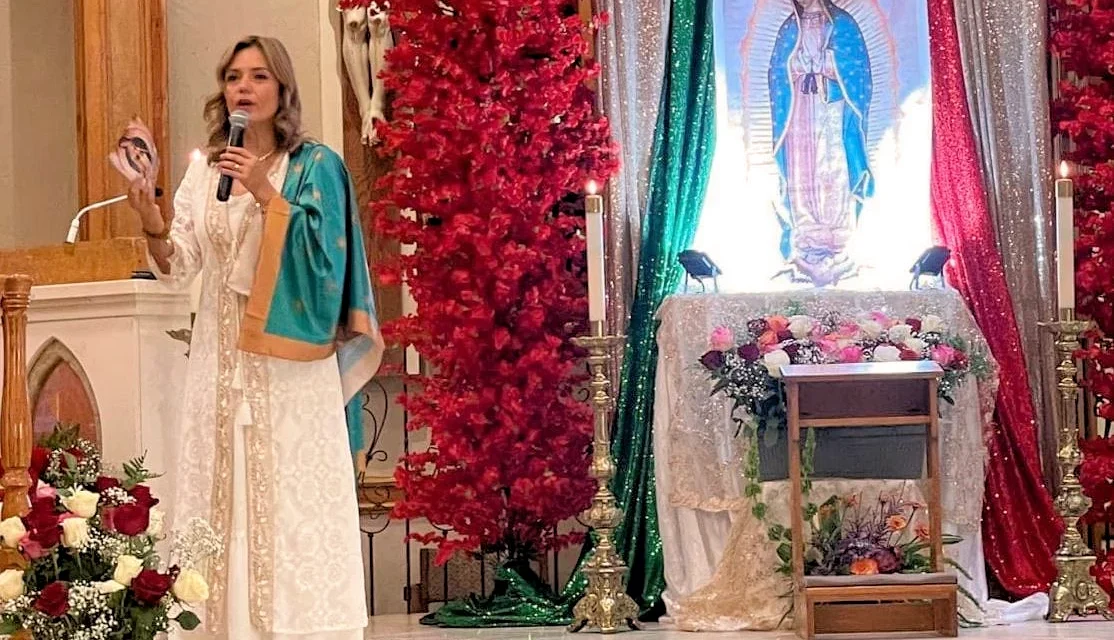 La Virgen de Guadalupe me rescató del sufrimiento del aborto: Josefina Márquez.