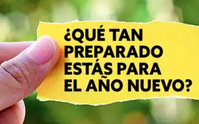 ¿Qué tan preparado estás para el año nuevo?