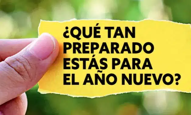 ¿Qué tan preparado estás para el año nuevo?