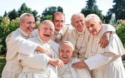 Una reunión que solamente será en el Cielo: los últimos 6 Papas
