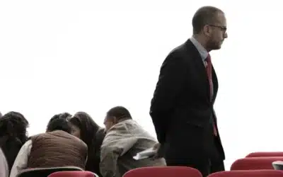 La despedida de un profesor