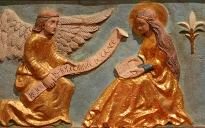 La Anunciación del Ángel Gabriel a María