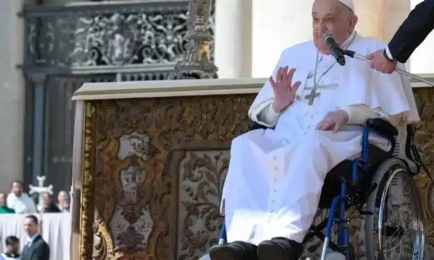 El Papa: la enfermedad es una escuela de amor, Dios no nos deja solos