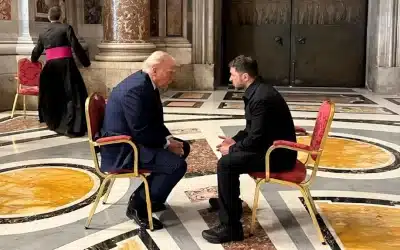 Ucrania, la paz pasa por San Pedro: Trump y Zelensky reanudan las negociaciones