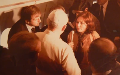 Así fue dar 30 vueltas al mundo volando con el Papa Juan Pablo II