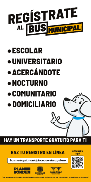 Regístrate al Bus Municipal