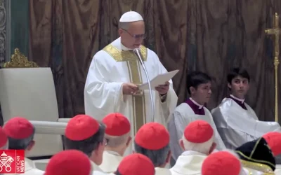 Primera homilía del Papa León XIV