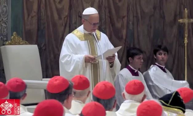 Primera homilía del Papa León XIV
