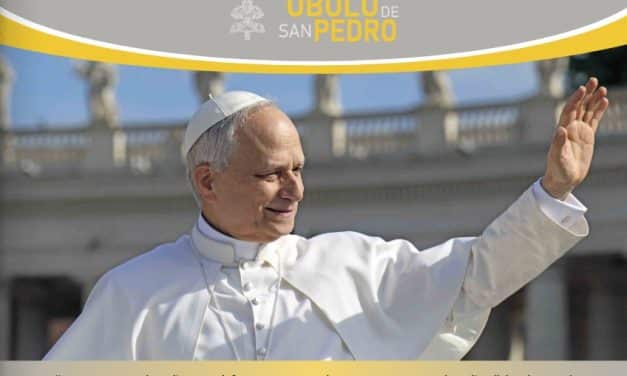 Apoya los pasos de León XIV, dona al Óbolo de San Pedro