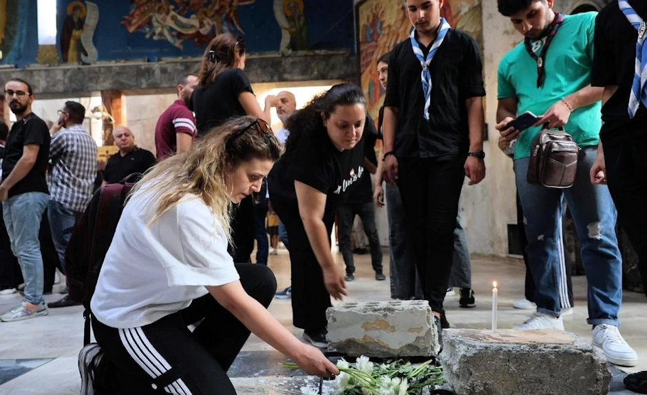 El dolor de León XIV por el atentado suicida en la iglesia de Mar Elias en Damasco