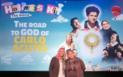 Premier mundial en Nueva York de la película Kit de Santidad con la mamá de Carlo Acutis
