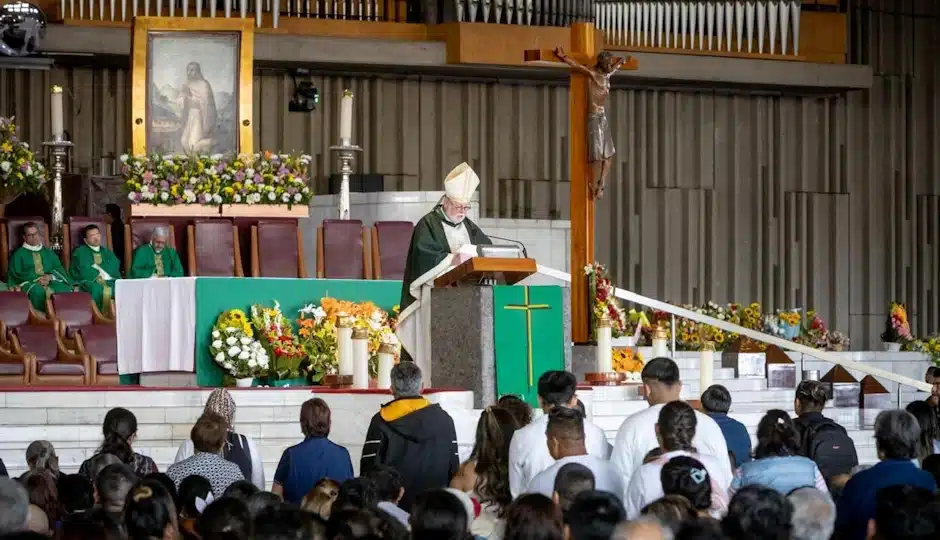 Mons. Paul Gallagher desde la Basílica de Guadalupe: “El mensaje de María no es un recuerdo, es una misión”