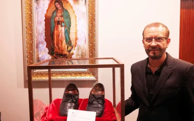 Noel Díaz, el heredero de los zapatos del Papa Francisco