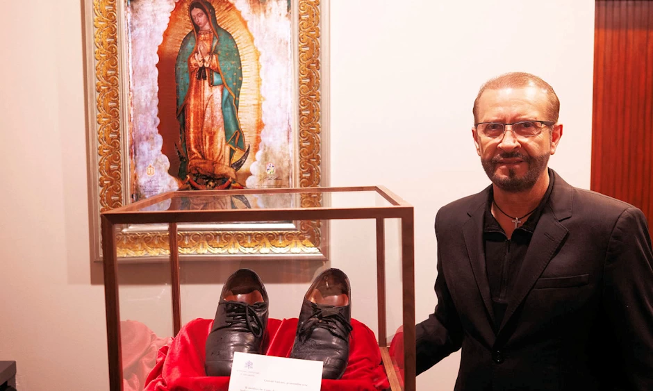 Noel Díaz, el heredero de los zapatos del Papa Francisco