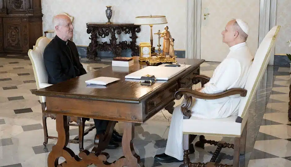 James Martin visita al papa León
