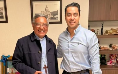 Alcalde y obispo de Querétaro acuerdan trabajo coordinado para proyectos diocesanos