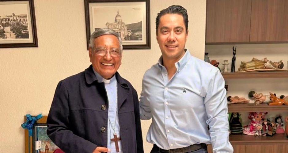 Alcalde y obispo de Querétaro acuerdan trabajo coordinado para proyectos diocesanos
