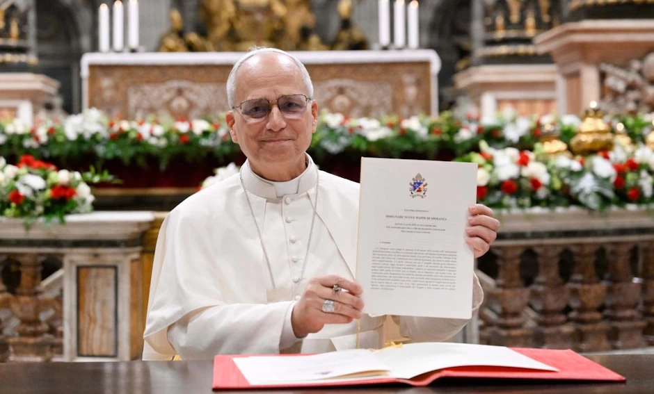 Carta apostólica del Papa León XIV: Diseñar nuevos mapas de esperanza