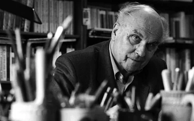 Kapuściński frente al muro