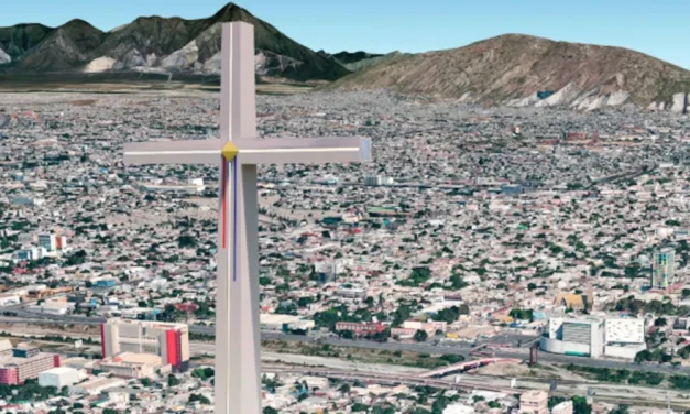 170 metros de concreto: así se levantará la monumental Cruz de la Misericordia en Monterrey