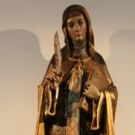 Cuatro mujeres Doctoras de la Iglesia St_Hildegard_Eibingen_Hildegardfigur_Pectorale