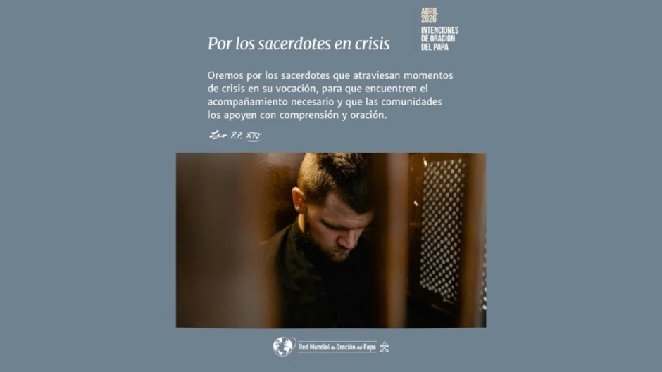 En abril, León XIV invita a rezar por los sacerdotes en crisis