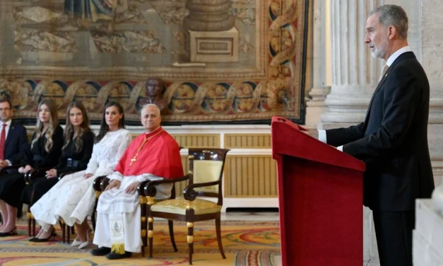 El Rey de España reivindica “la enorme labor social de la Iglesia Católica”