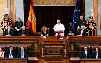 El Papa León XIV en España pidió en el Congreso proteger toda vida humana y fortalecer el bien común