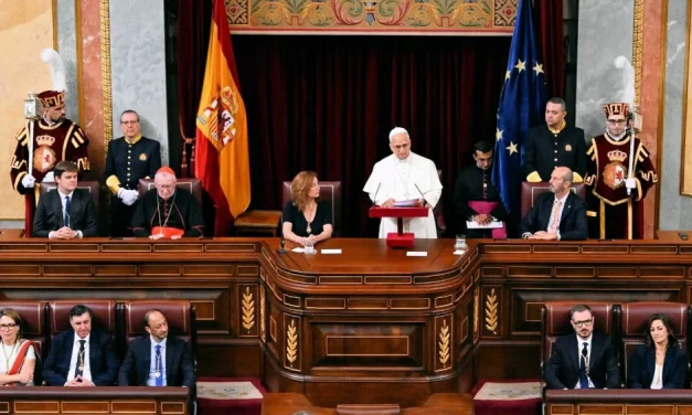 El Papa León XIV en España pidió en el Congreso proteger toda vida humana y fortalecer el bien común