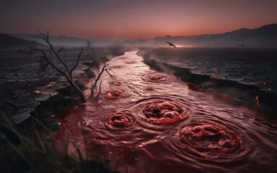 Río de sangre hirviente