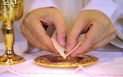 La zarza ardiente y Cristo en la Eucaristía