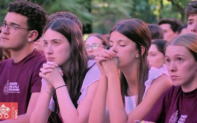 León XIV a los jóvenes: Sean una luz en medio de la oscuridad abrumadora