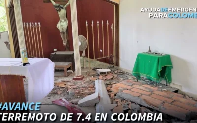 SOS Colombia: un terremoto deja comunidades afectadas