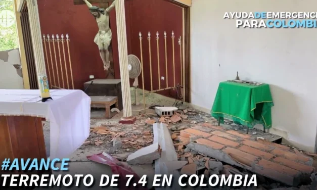 SOS Colombia: un terremoto deja comunidades afectadas