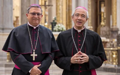 León XIV confirma nombramientos episcopales: Patrón Wong a Puebla y Aguilar Ledesma a Querétaro