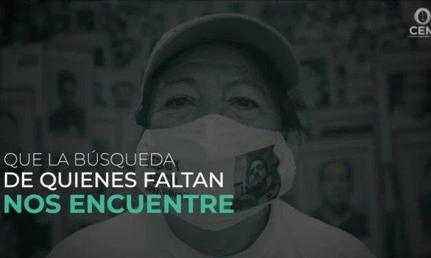 México no podrá construir la paz mientras miles de familias sigan buscando a sus seres queridos