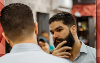 El varón maquillado