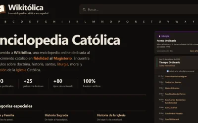 La Enciclopedia Wikitólica cumple un año saciando el hambre de conocimiento católico sobre la Fe